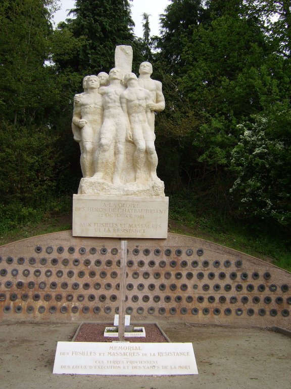 Denkmal in Châteaubriant Denkmal in Châteaubriant