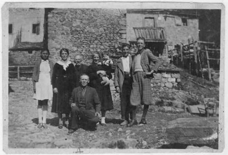 Die Familie Rovali 1943 (Foto: istoreco)