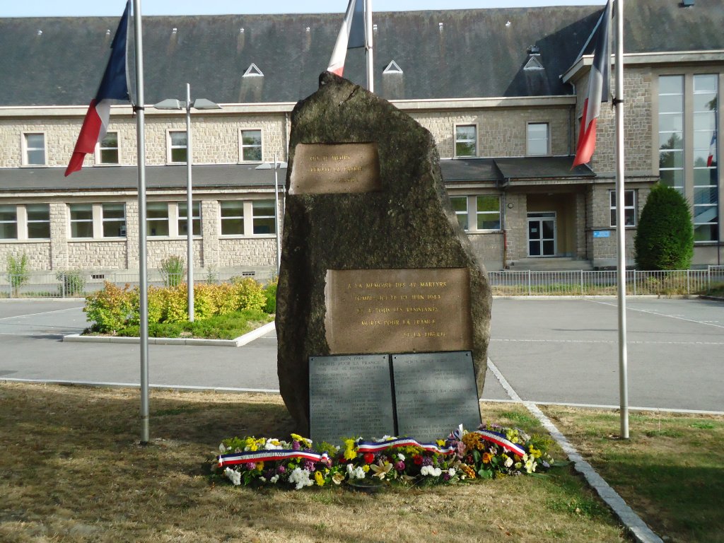 Denkmal an die Erschossenen (© ANACR-Corrèze)