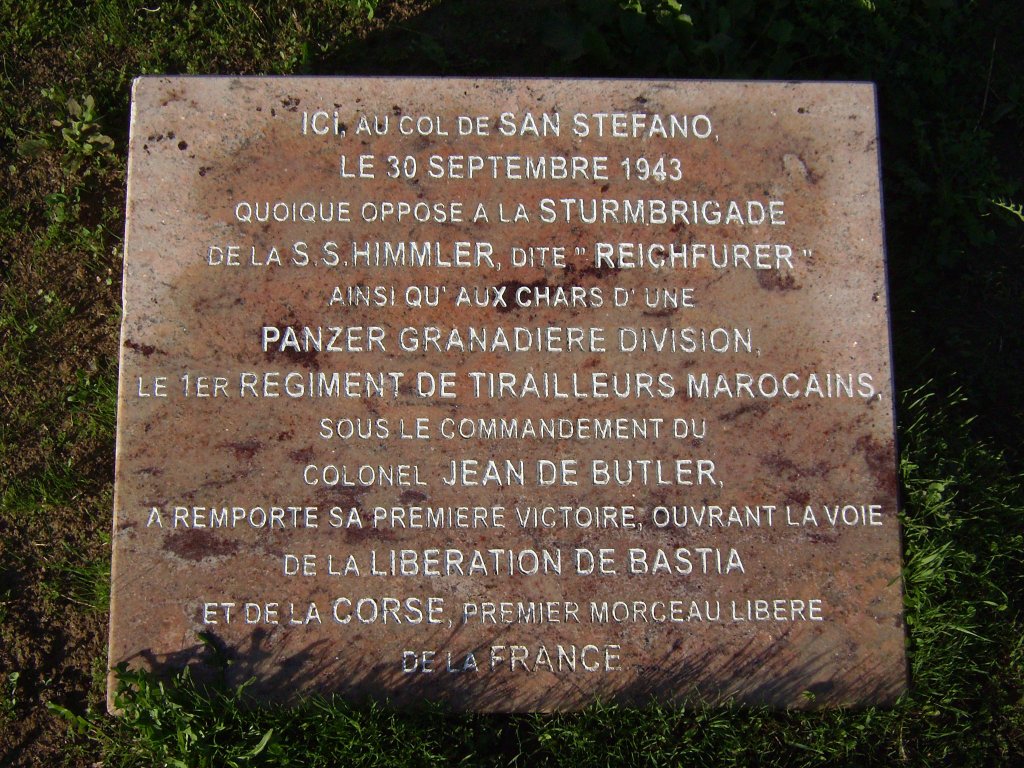 Gedenktafel am Denkmal