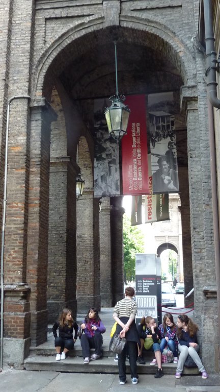 Eingang des Museo Diffuso della Resistenza