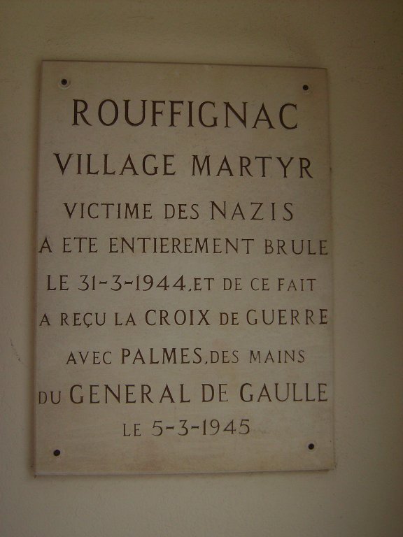 Urkunde über die Verleihung des Croix de Guerre