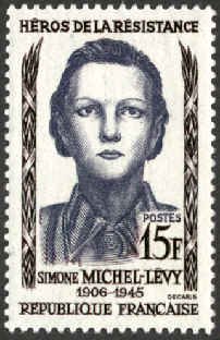 Französische Briefmarke, 1958*