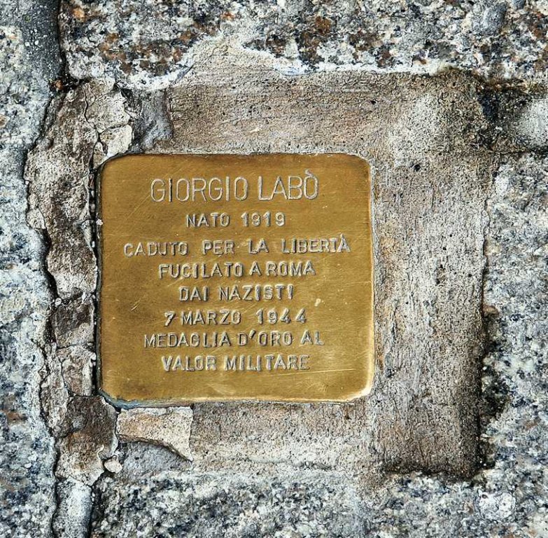 Stolperstein für Giorgio Labò
