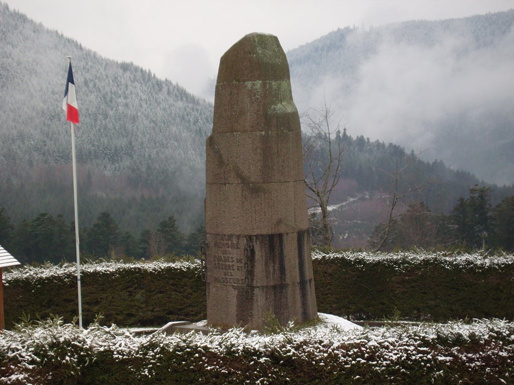 Raon-sur-Plaine: Fluchthelfer-Denkmal