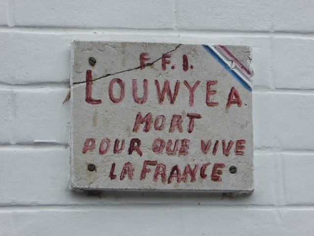 Gedenktafel Albert Louwye