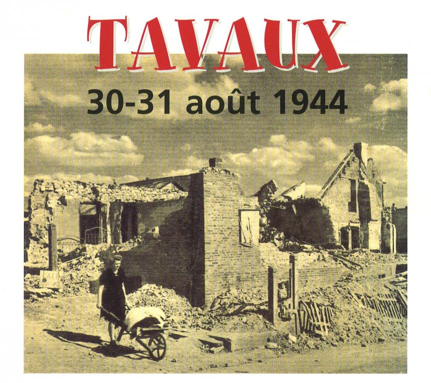 zerstörtes Dorf; Quelle: Mémorial de Tavaux 