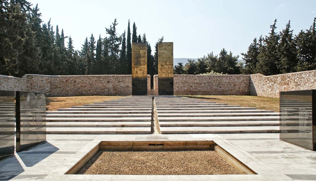 Gedenkstätte für Opfer von Massenerschießungen in Athen Kesariani