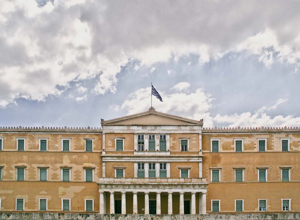 Parlamentsgebäude am Syntagma