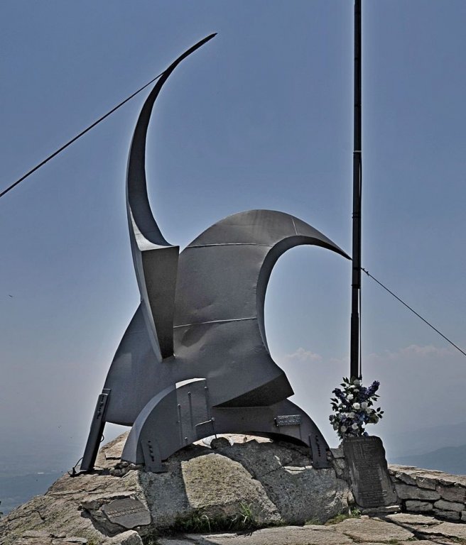 Gedenkstätte auf dem Monte Freidour